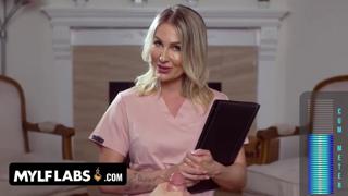 Sultry Mature Nurse Assists Nick with Pleasure