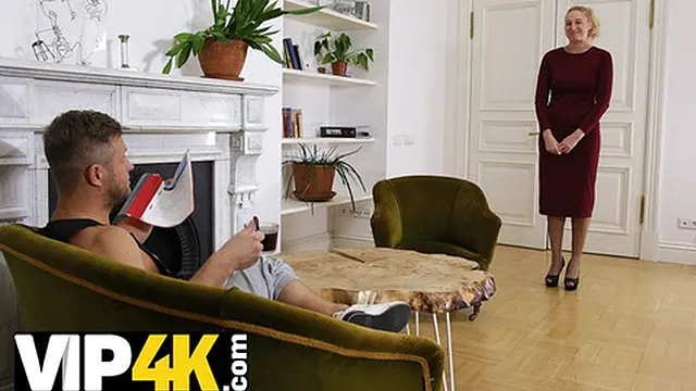 Two mature ladies in stockings get intimate