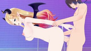 Me and Yuzuki Choco go wild at a love hotel for sick hentai sex