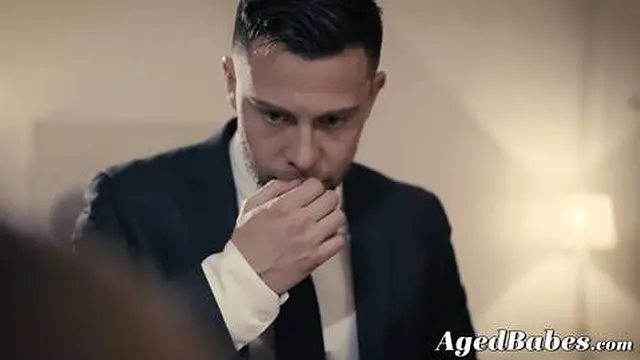 Darla Crane sucks young man off before being pounded rough