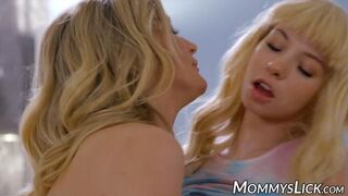 Stepmama Shares Little One With BFF In Hot Action