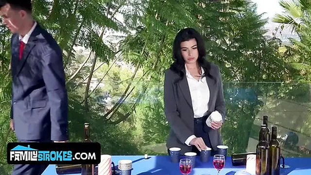 girlfriend 3 - Dirty Sluts Reunite Stepmommy and hunk in a Sloppy Orgy