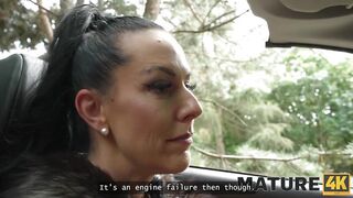 MATURE4K. Texas Patti is having wild kinky sex in the Czech woods