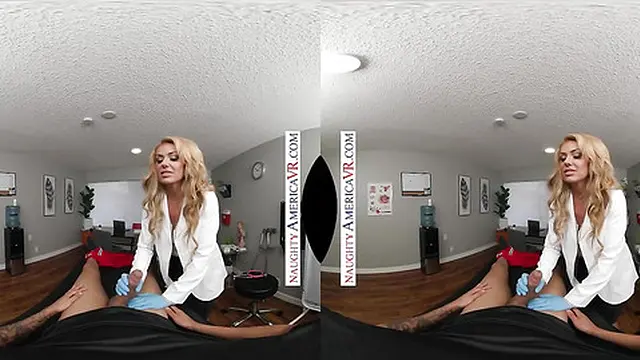 Dr  Taylor Vixxen handles her boyfriend′s friend′s injury with a playful &mdash;  intense approach