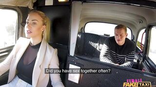 Student has unforgettable experience with older woman - Female Fake Taxi FULL SCENE