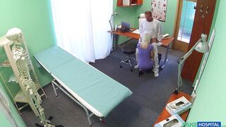 REAL Woman with Sexual Needs Devours my Throbbing Cock - Fake Hospital