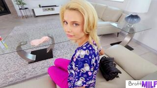 Blonde Beauty Beverly Hillson Keeps Promise to Blow Stepson if he Cleans the House S10:E8